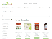 Tablet Screenshot of herbalremedy.in